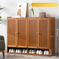 Shoe cabinet, shoe rack, simple door, good-looking home interior, bedroom, dormitory, small narrow solid wood storage Oasis Select Four doors 7