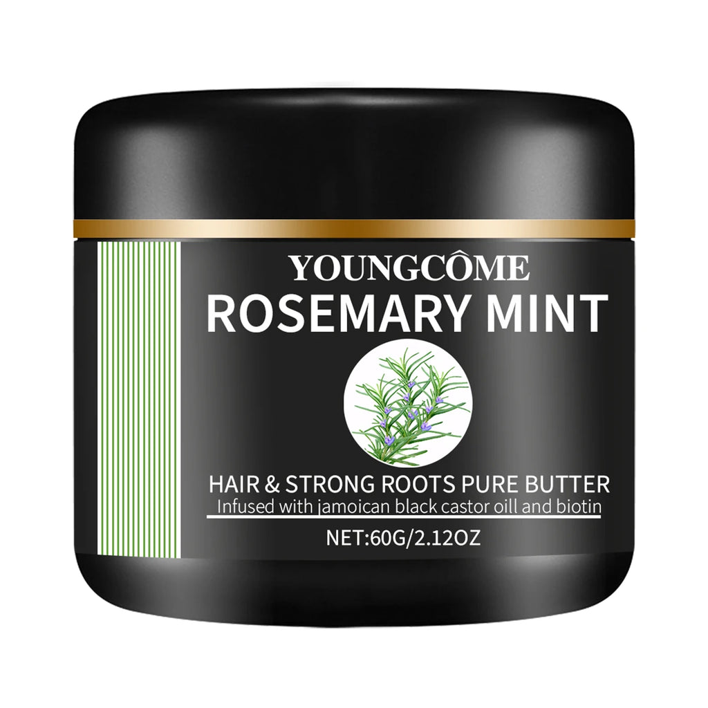 Rosemary Hair Conditioner Anti Hair Loss Improve Dryness Nourish Hair Roots Repair Dry Damaged Smooth Hair Essence Cream Oasis Select 60g