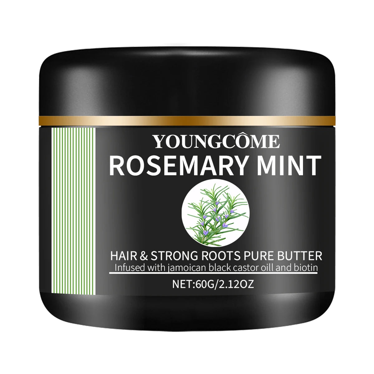Rosemary Hair Conditioner Anti Hair Loss Improve Dryness Nourish Hair Roots Repair Dry Damaged Smooth Hair Essence Cream Oasis Select 60g