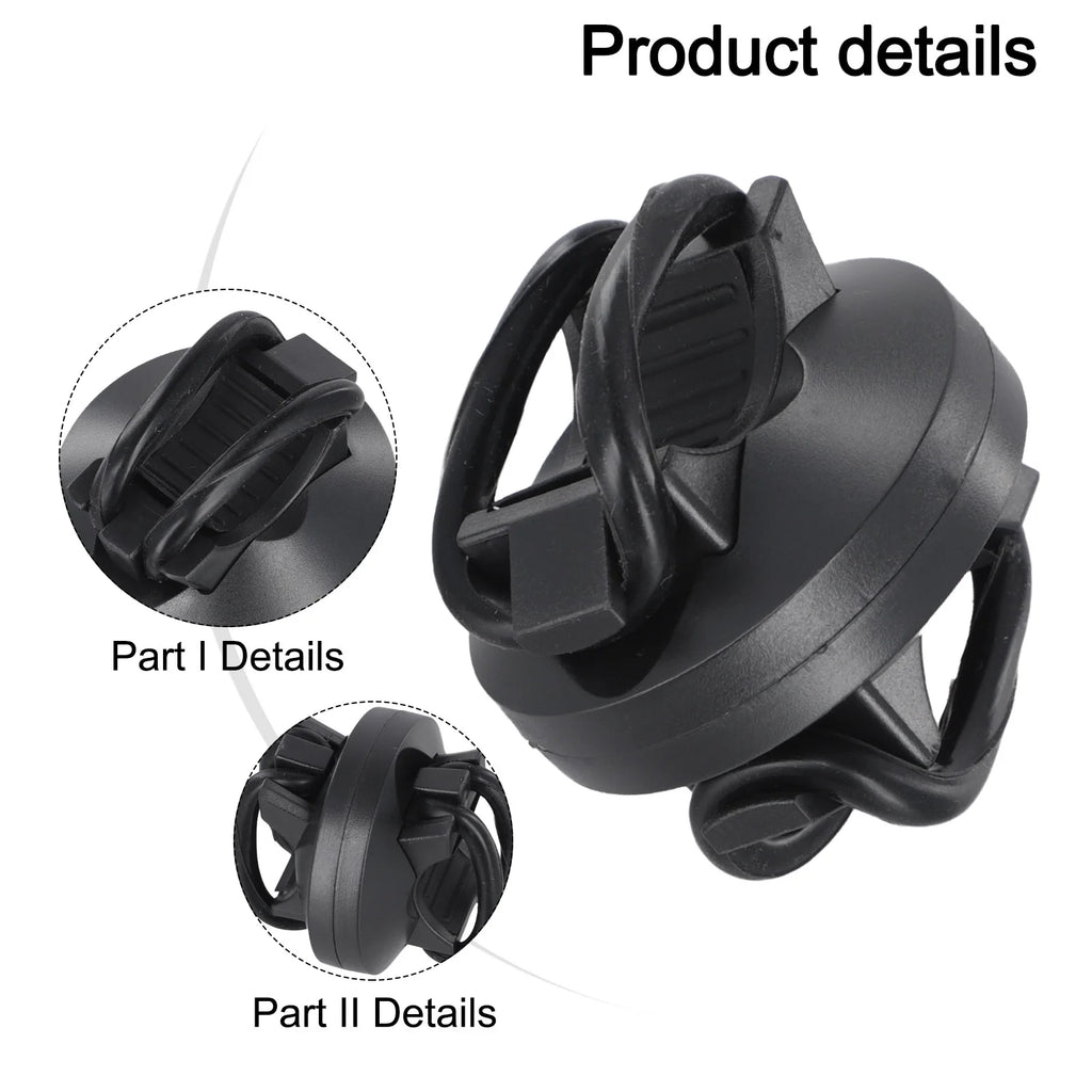 Gel Band Bike Light Clips Bicycle Headlight Elastic Handlebar LED Light High Performance High Quality Brand New Oasis Select