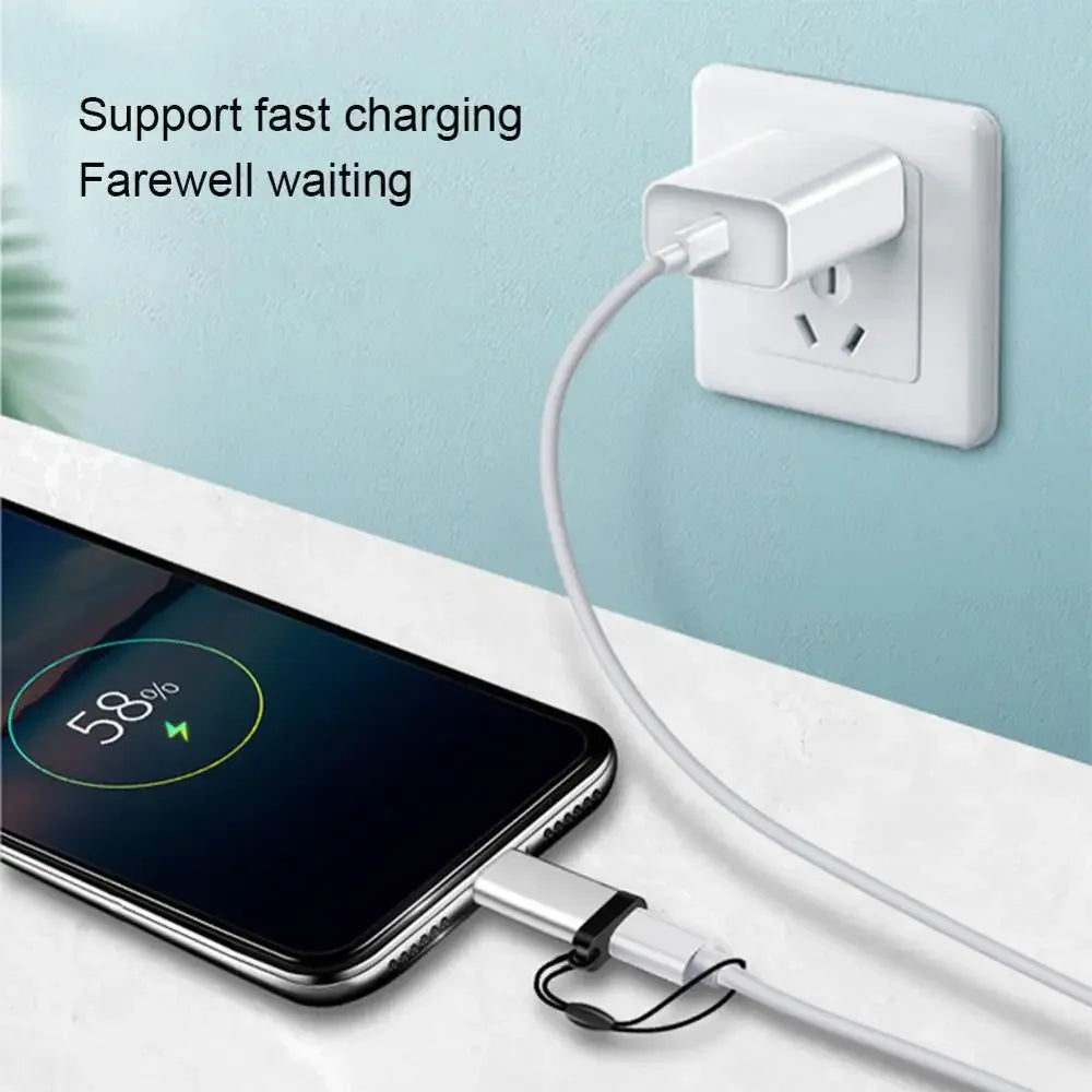 Type-C to Micro USB OTG Adapter | Data & Charging Converter