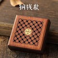 Rosewood Incense Burner Wooden Square Plate Home Indoor Aromatherapy Stove Creative Zen Incense Sink Sandalwood Burner Oasis Select A