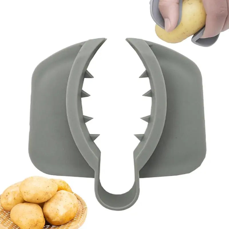 1pcs Vegetable Cutter Jig Safe Grater Finger Guard for Mandoline Slicer Protective Ergonomic Non Slip Kitchen Accessories Oasis Select