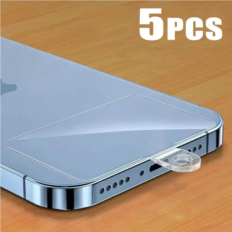 1/3/5Pcs New Transparent Mobile Phone Lanyard Straps Patch Replaceable Fixed Card Shell Connection Pendant With Lanyard Hole Oasis Select 5pcs Matte A