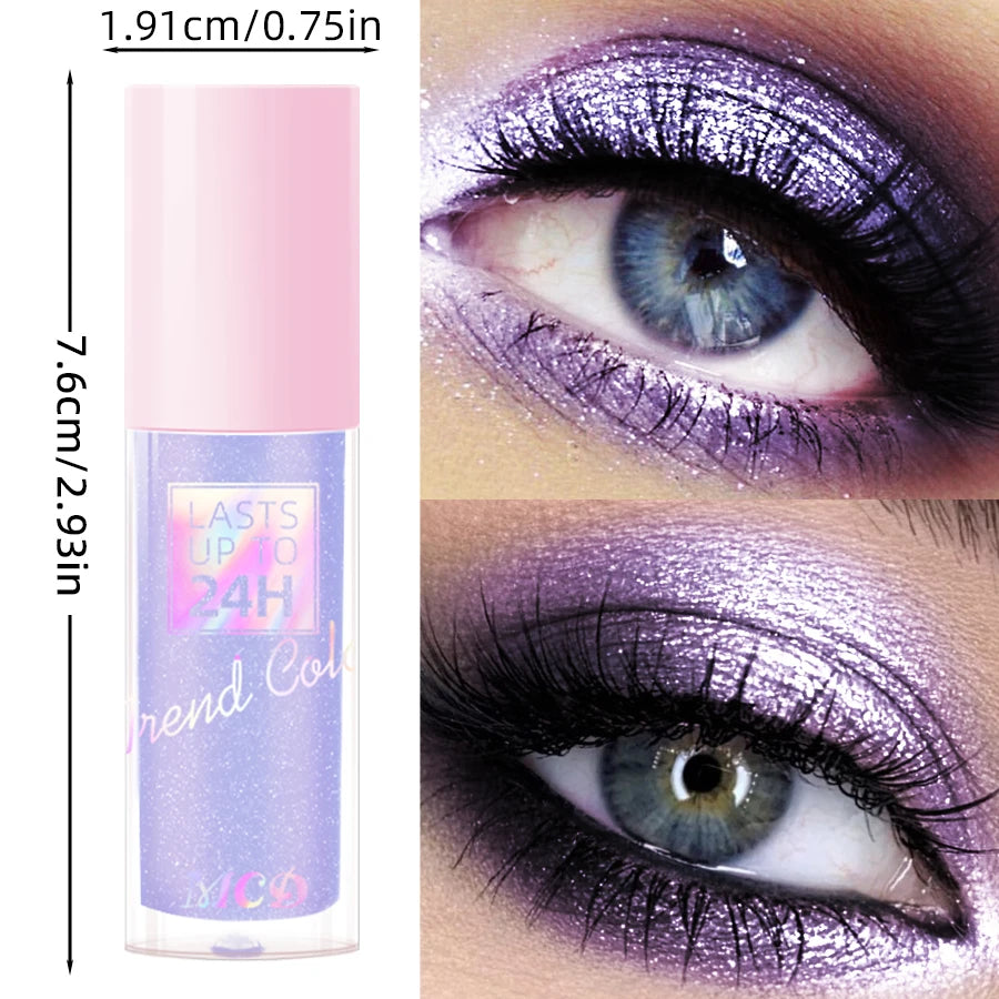 MCD Glitter Metallic Liquid Eyeshadow – Waterproof, Long-Lasting