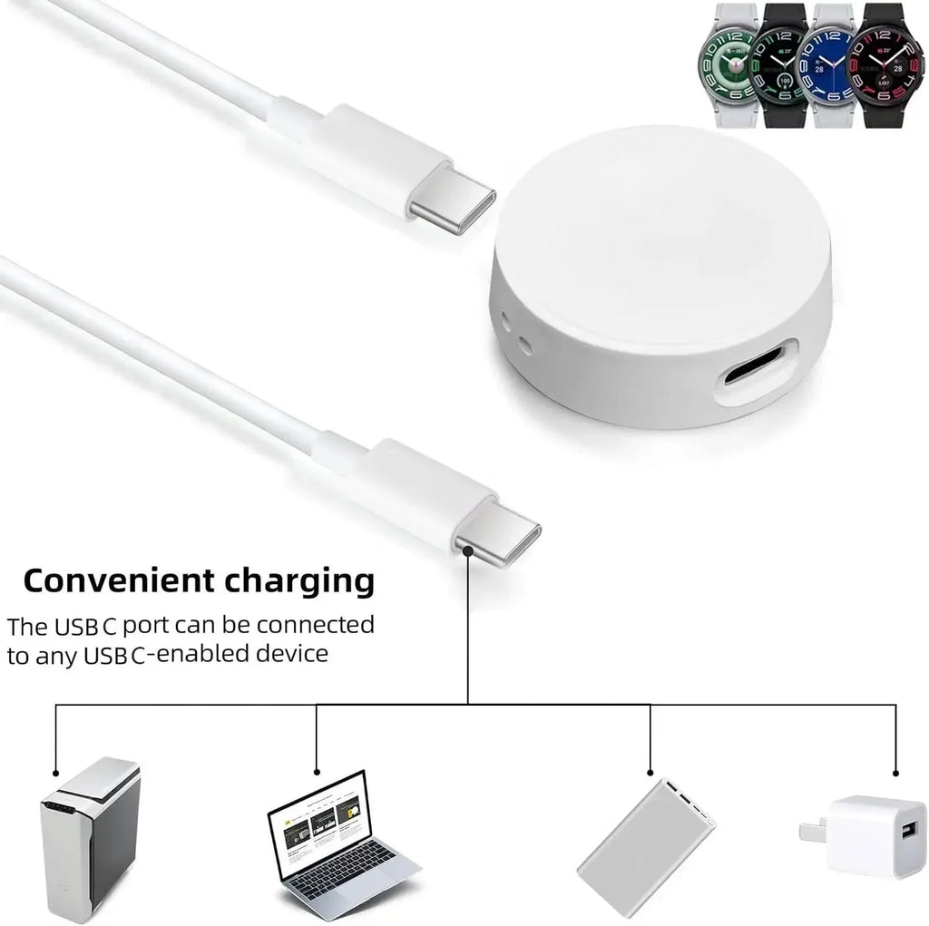 Samsung Galaxy Watch Wireless Magnetic Charger Type-C Dock Smartwatch Charger Dock Oasis Select