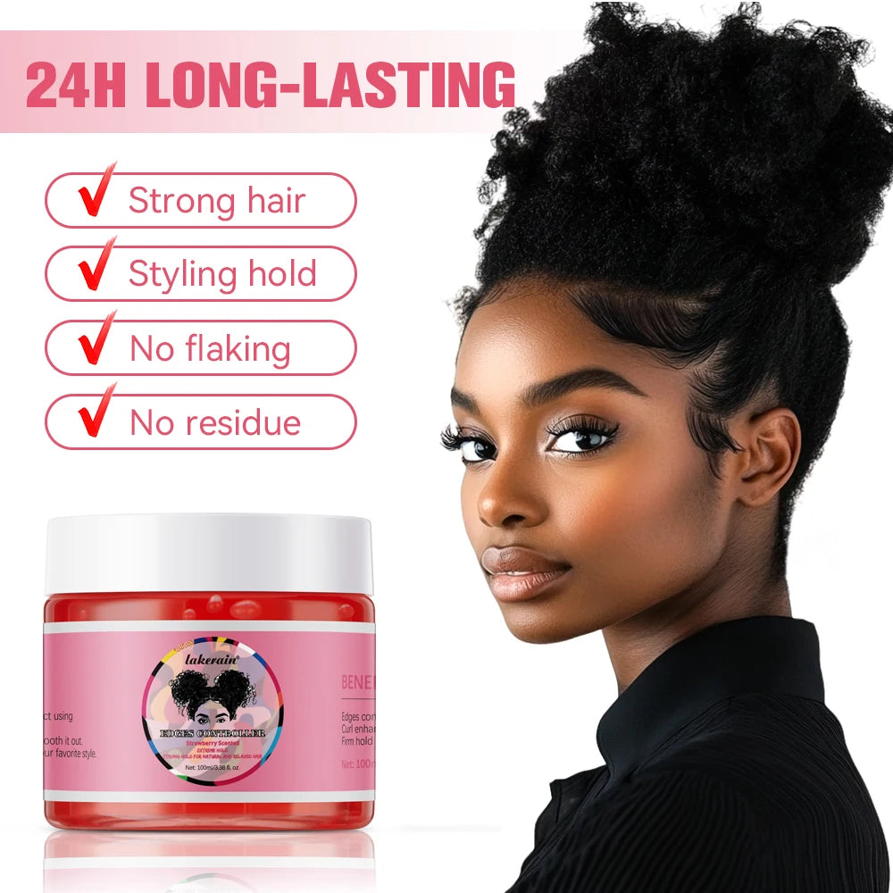 Edge Control Hair Gel – Strong Hold, No Flaking, Non-Greasy
