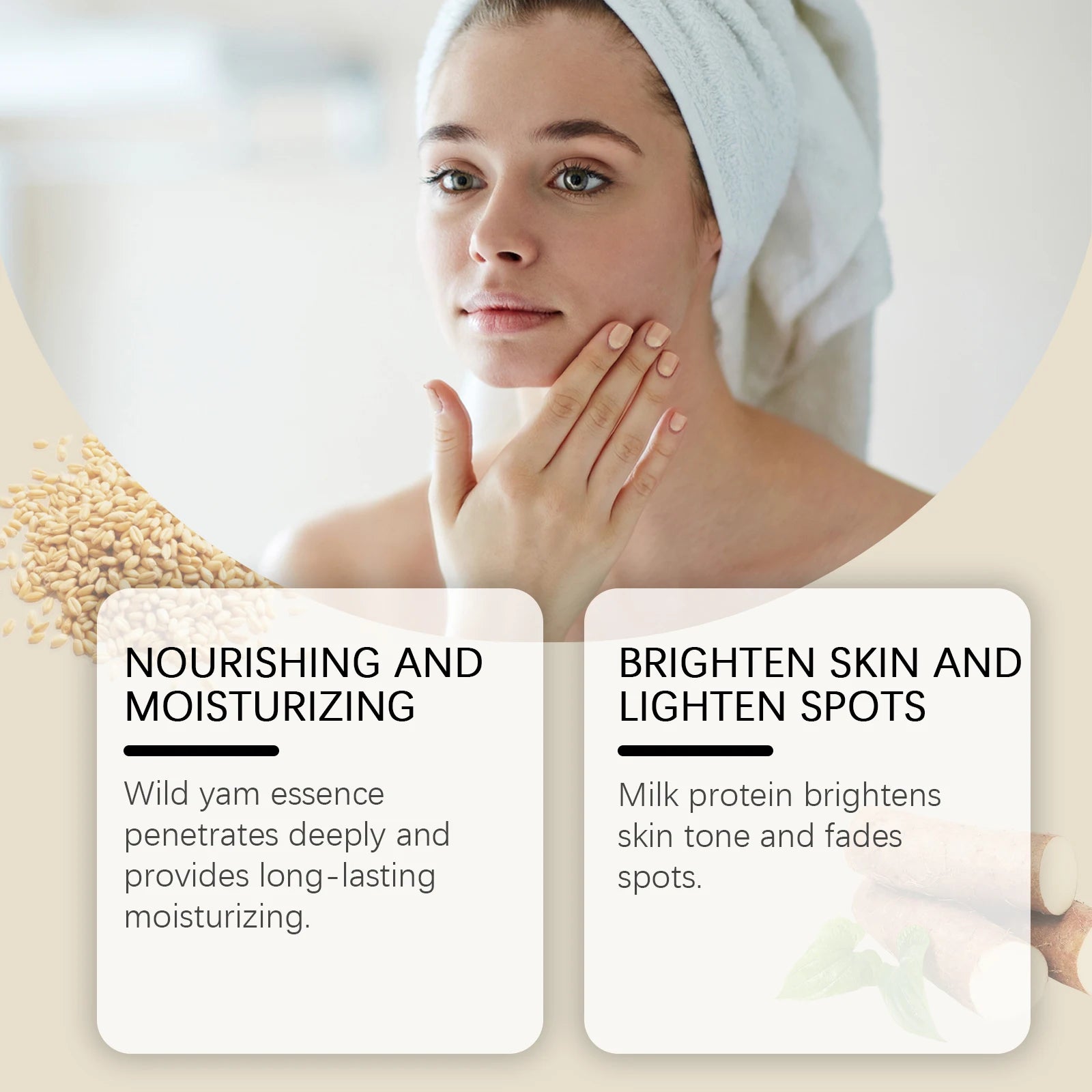 EELHOE Wild Yam Face Cream – Firming & Moisturizing 50g
