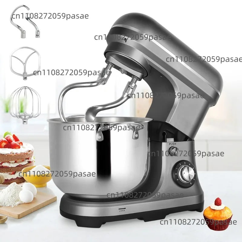 Large-Capacity European Stand Mixer 5L–15L | High-Power