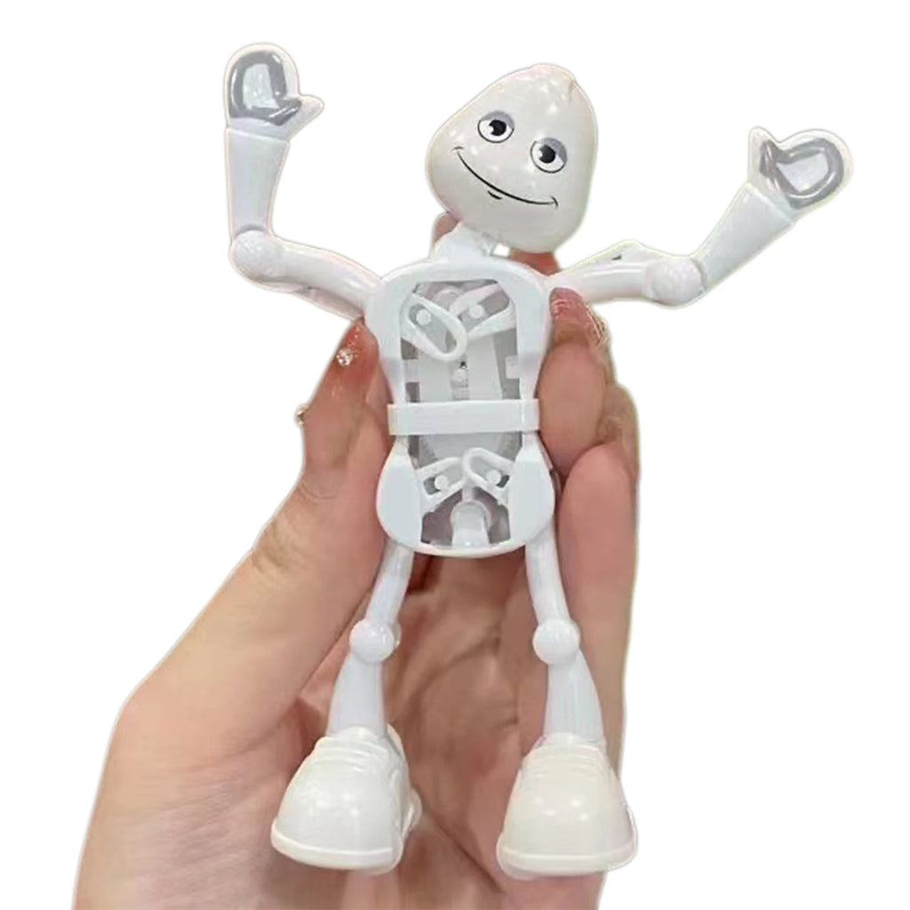 Wind-Up Dancing Robot Toy – Fun Colorful Interactive Desk Toy