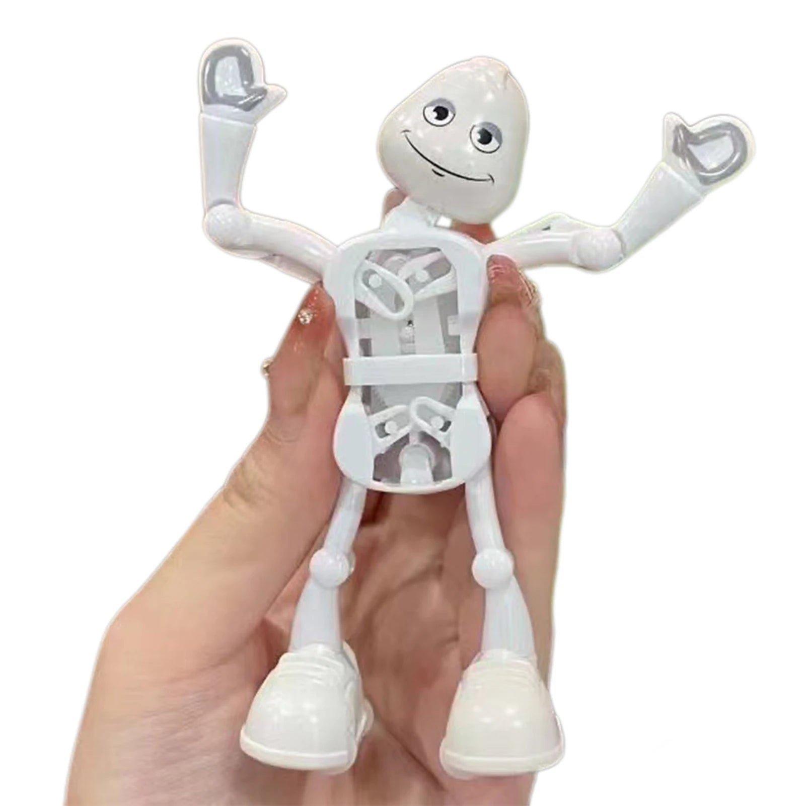 Wind-Up Dancing Robot Toy – Fun Colorful Interactive Desk Toy