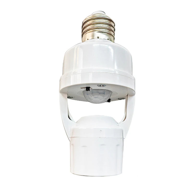 Sleek Design Automatic Motion Sensor Light Socket Model E27 Offering Efficient Illumination Solutions For Indoors Oasis Select