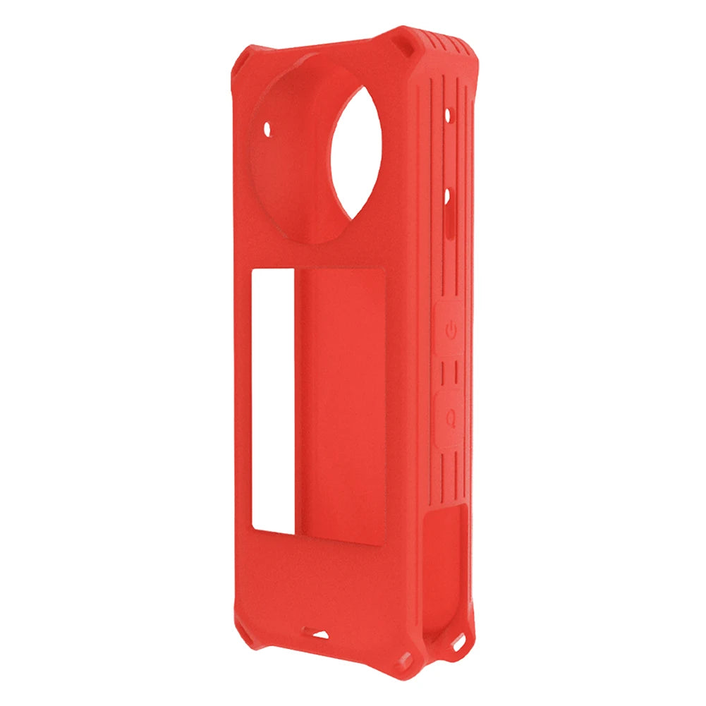 Silicone Protective Case Camera Lens Protector Anti-drop Camera Protector Cover Dustproof for Insta360 X5 Camera Accessories Oasis Select Red China Mainland
