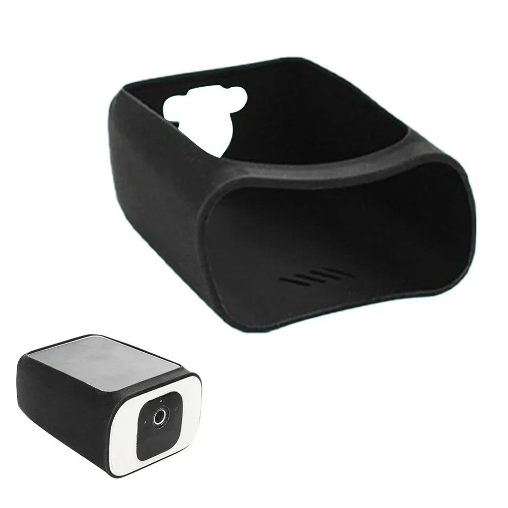 Silicone Protective Cover Black/White Camera Skin For Access To Solar Panel Charging For Eufy Security For SoloCam For S230(S40) Oasis Select