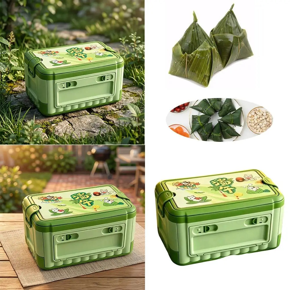 Large Collapsible Plastic Storage Box with Handle | 36x25cm
