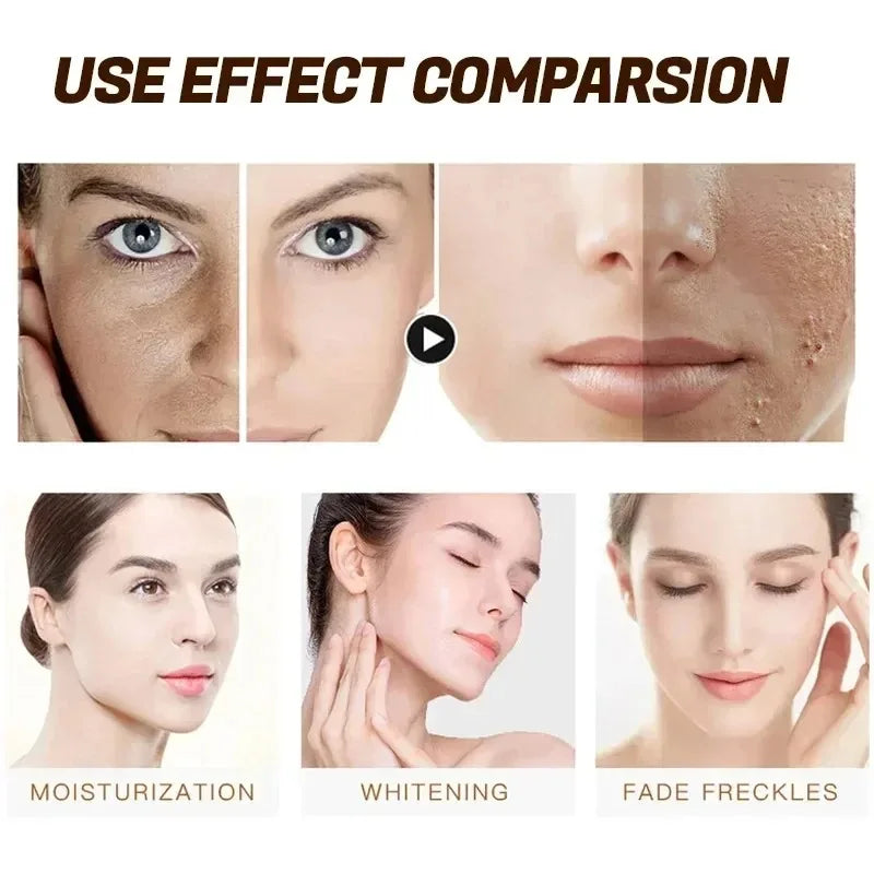 White Rice Face Serum Shrink Pores Brightening Whitening Cream Anti Aging Lines and Wrinkles for Glowing Skin Firm Care Essence Oasis Select