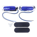 2-Pack Waterproof LED Boat Signal Lamps: 12V-24V Navigation Lights for Marine Yachts Oasis Select A4