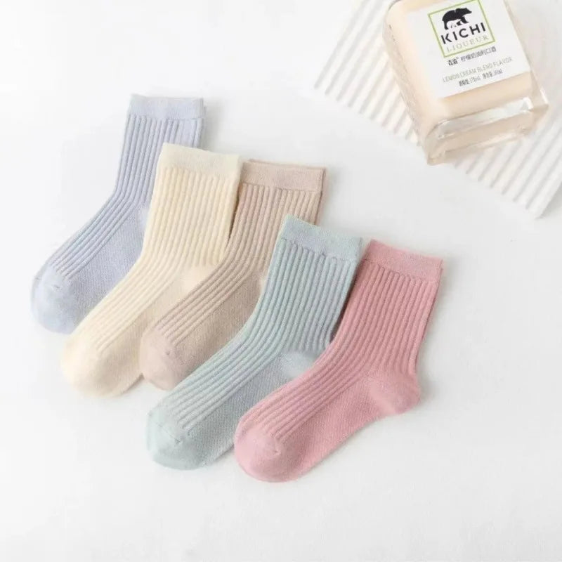 Kids Sports Crew Socks Knee Socks Breathable Tennis & Number Print Cotton Socks for Boys Athletic & Daily Wear Oasis Select