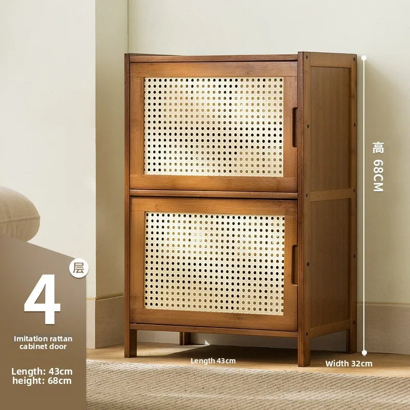 Shoe rack at home door, simple storage artifact, space-saving multi-storey dormitory rental house, dust-proof at home Oasis Select Four floors 43 long 1