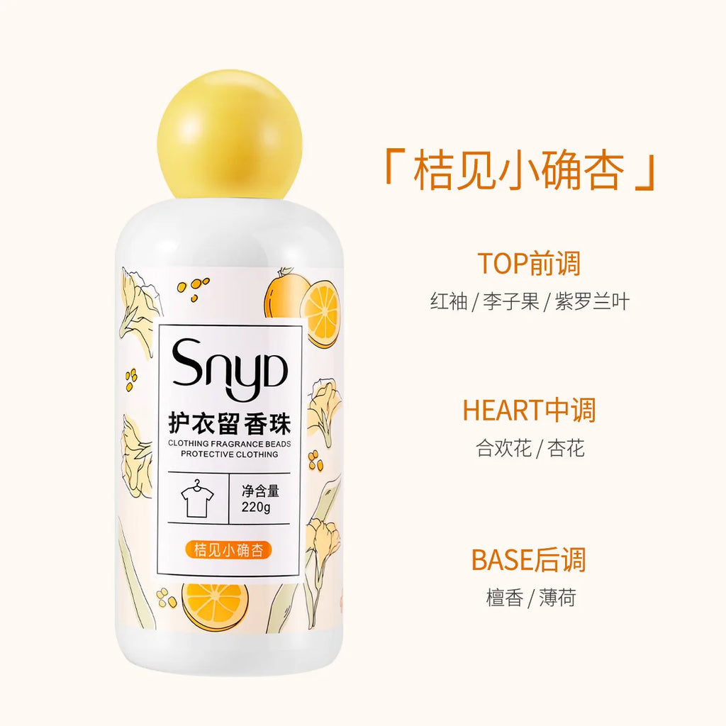 Long lasting fragrance washing clothes household anti mite fragrance enhancer clothing protection laundry fragrance beads Oasis Select Orange flavor