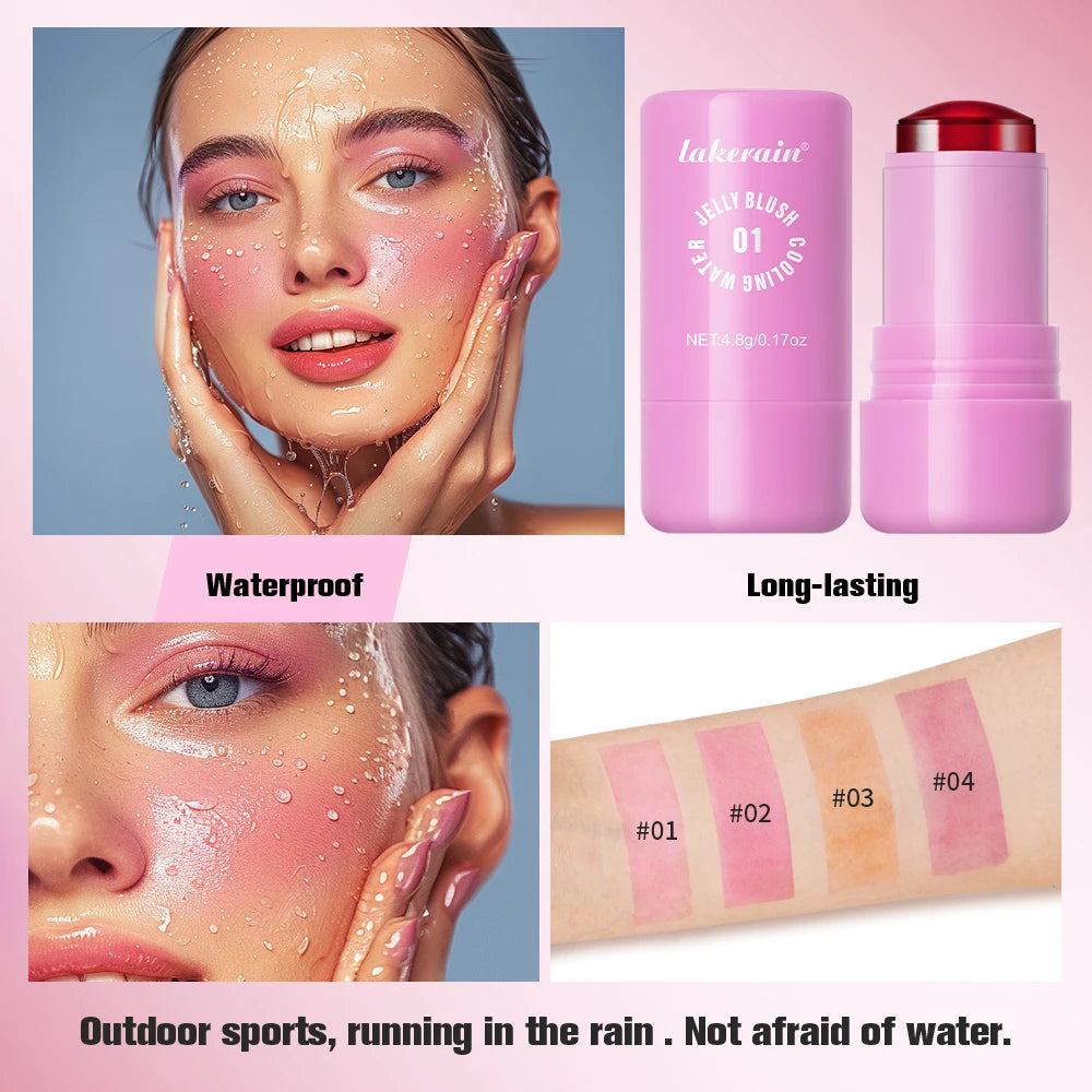 Milk Jelly Tint Stick – Lip & Cheek Blush, 4 Shades