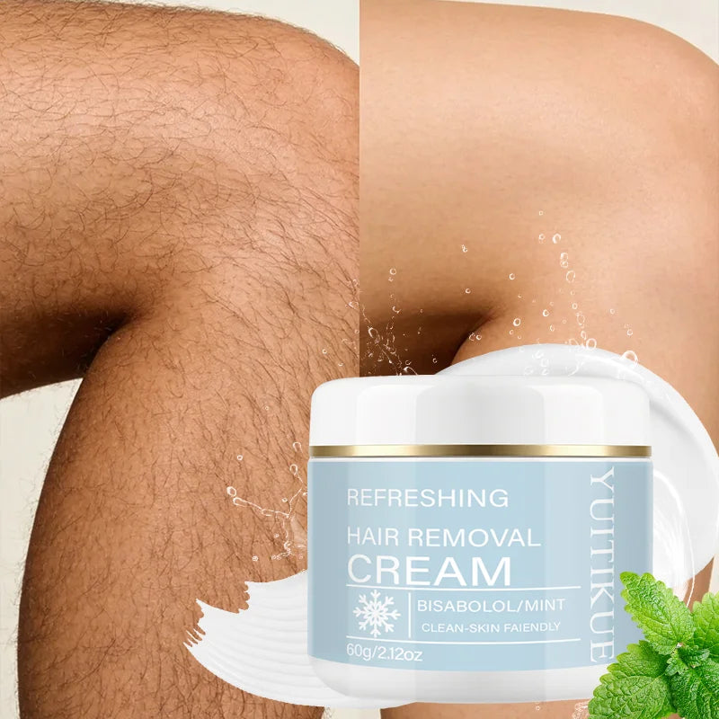 YUITIKUE Mint Hair Removal Cream – Painless & Smooth