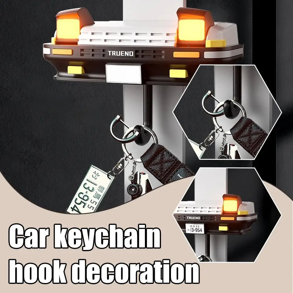 2025 New AE86 Car Headlight Key Holder Room Accessories Wall-Mounted Key Hanger Wall Hooks Car Enthusiasts' Gifts Birthday Gift Oasis Select