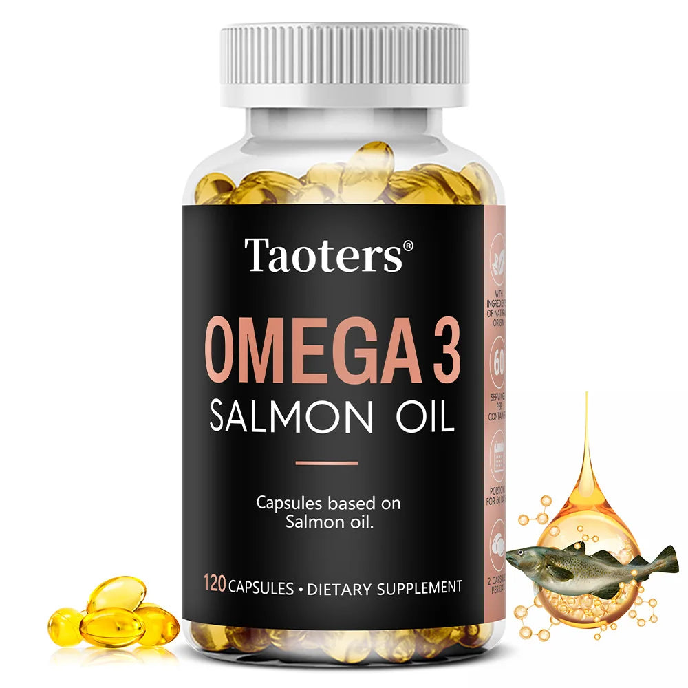 Omega-3 Fish Oil EPA & DHA | 120 Softgels – Non-GMO