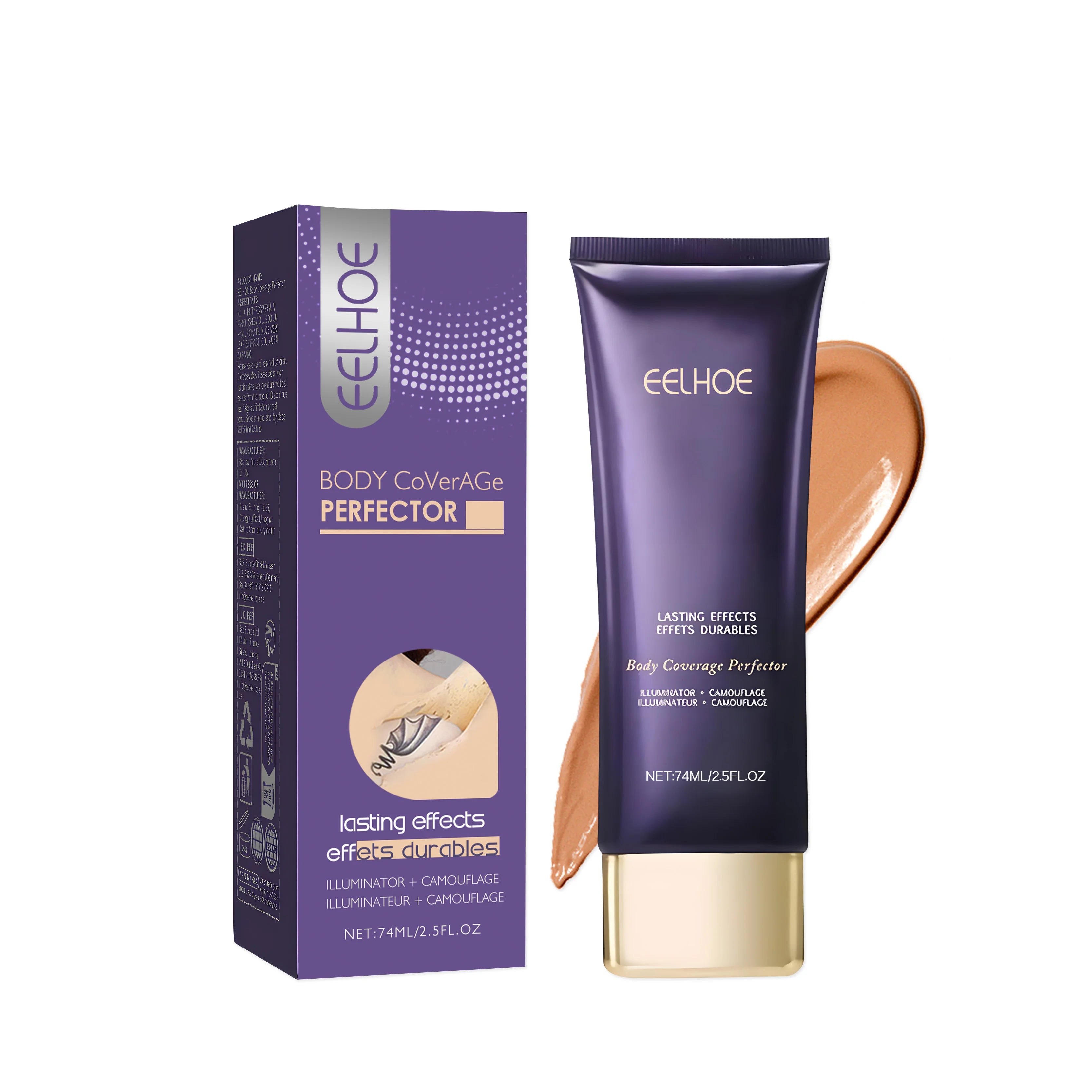 EELHOE Body Concealer – Waterproof Full Coverage Tattoo Cover