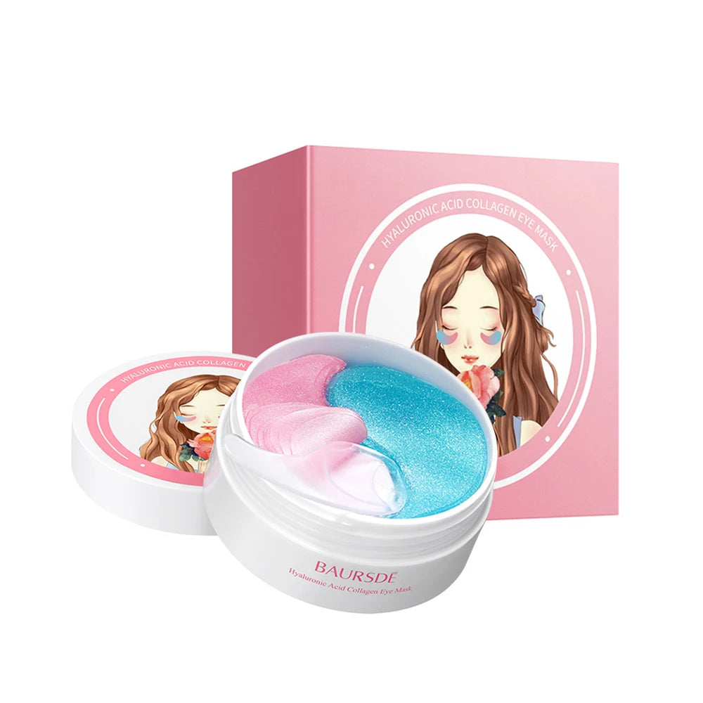 Cherry Blossom & Collagen Under Eye Patches – 30 Pairs Under Eye Mask Oasis Select 1 Bottle 30 pairs
