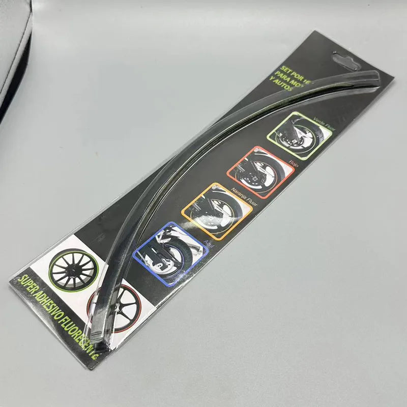 Motorcycle wheel hub sticker, off-road rider car, steel rim color strip sticker, wear-resistant and waterproof universal version Oasis Select G