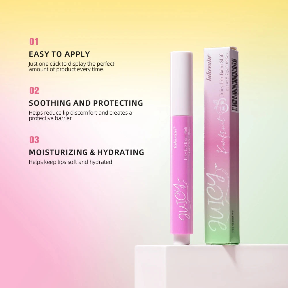 Lakerain Color Change Lip Balm Gloss with Vitamin E – 6 Shades Color Change Lip Gloss Oasis Select