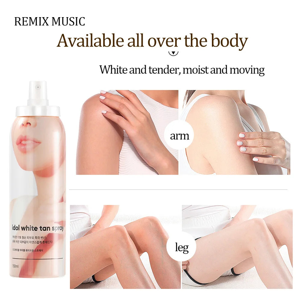 SPF50 ++ Universal Brightening Repair Moisturizing Body Whitening Spray Niacinamide Rubbing Mud Scrub Sea Salt Exfoliating Gel Oasis Select