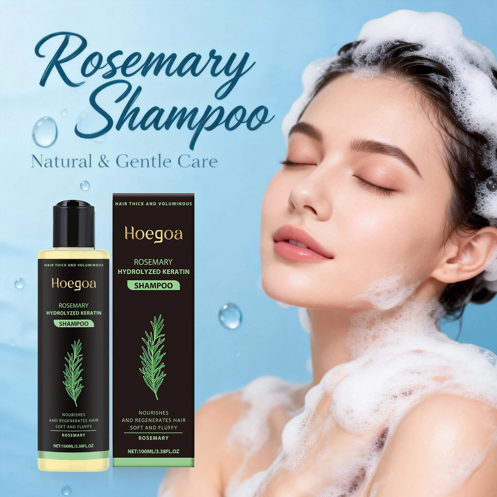 Rosemary Shampoo Soothing Scalp Anti Dandruff Oil Control Hair Regrowth Repair Frizzy Damaged Split Ends Hair Cleaning Shampoo Oasis Select