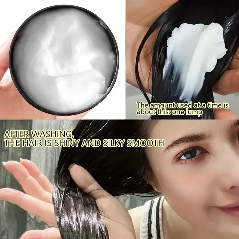 Collagen Hair Care Deep Repair Conditioning Moroccan Argan Oil Hair Mask Essence Suitable for Dry and Damaged Hair Oasis Select