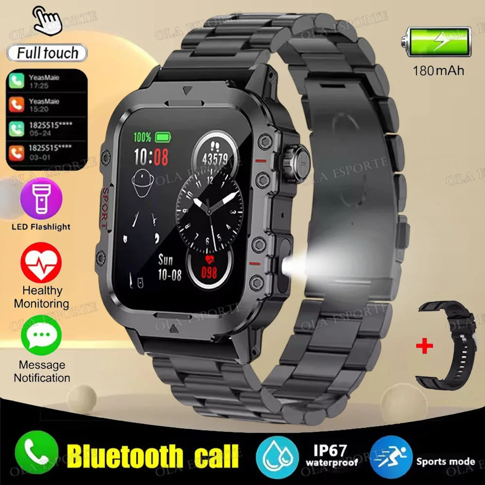 Ola Esporte HW12 Men's Sport Smartwatch – 2.01" BT Calling