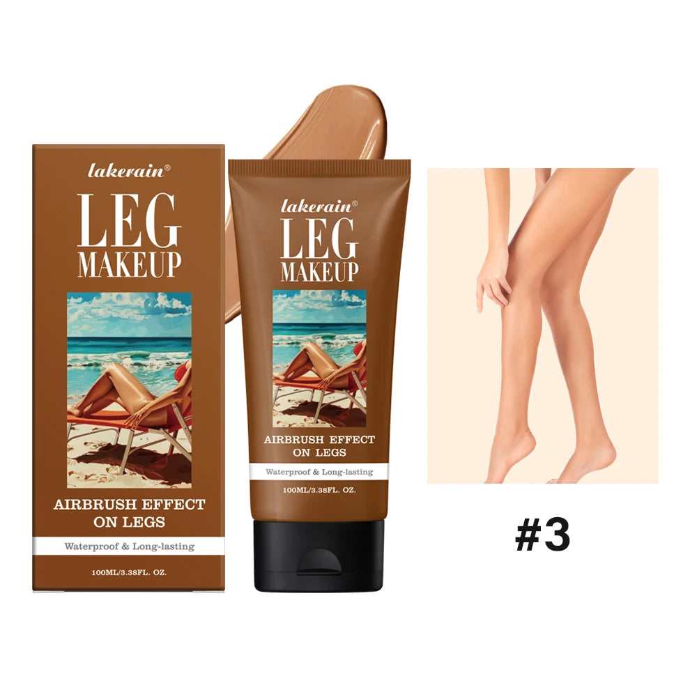 Leg Makeup Medium Easy Application Flawless Looking Legs Water Resistant Transfer Proof Lotion Leg Foundation Body Make Up Oasis Select Chocolate