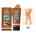 100ml Tan Leg Makeup Body Foundation Lotion Even Skin Tone Waterproof Long Lasting Body Tanning Cream Medium Bronze Leg Makeup Oasis Select color3