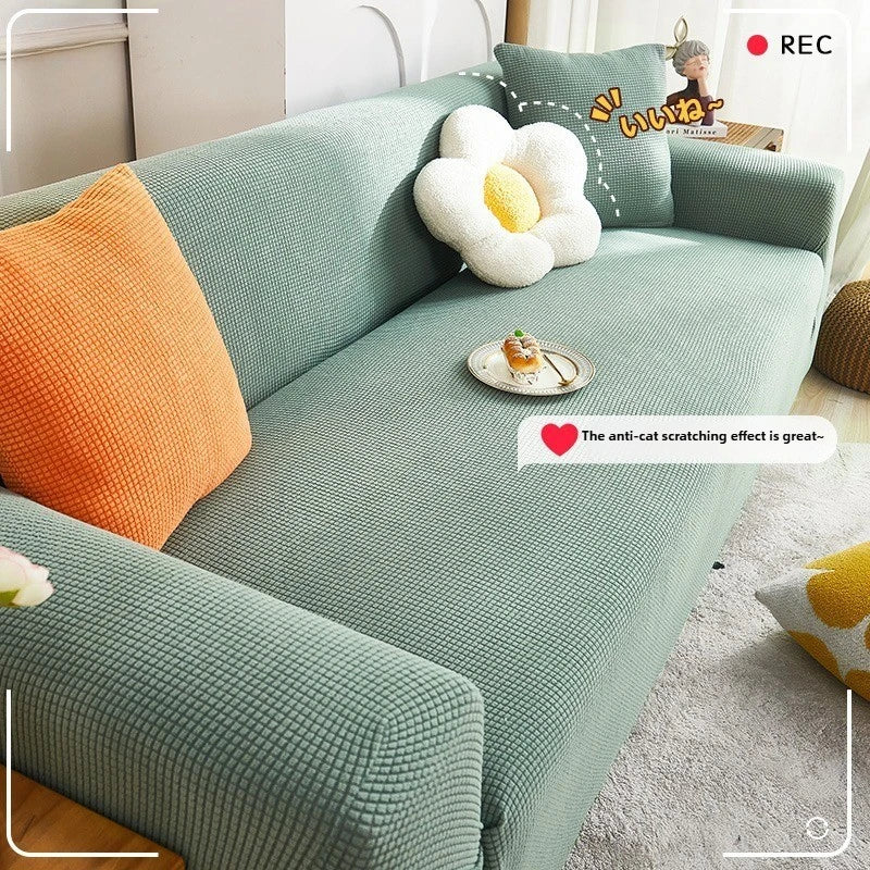 Elastic Sofa Cover All-inclusive Nordic Style Summer Simple Anti-cat Scratch Sofa Dust-proof Cover Couch Covers for Sofas Oasis Select