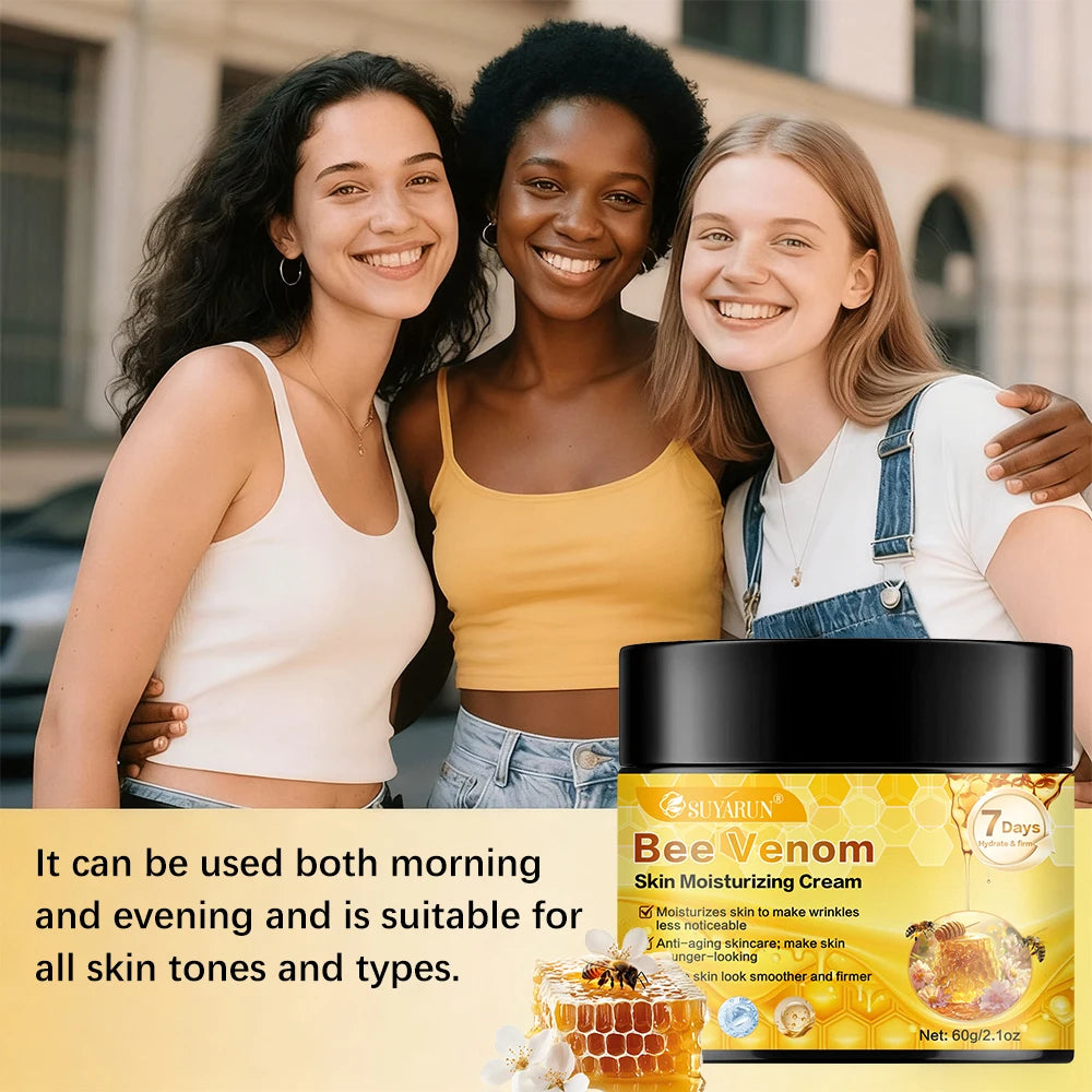 SUYARUN Bee Venom Face Cream – Hydrating & Firming All Skin Anti-Aging Face Cream Oasis Select