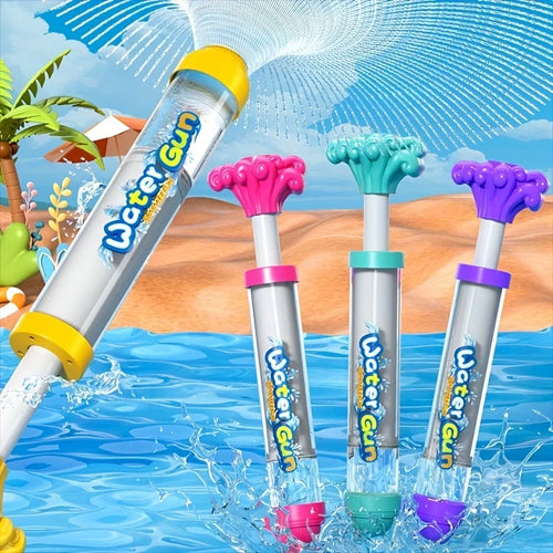 1/4pcs Push-Pop Firework Water Gun, Romantic Firecracker Sprayer for Pool Party, Outdoor Fun Beach Toy, Holiday Gift, Pool Toys Oasis Select