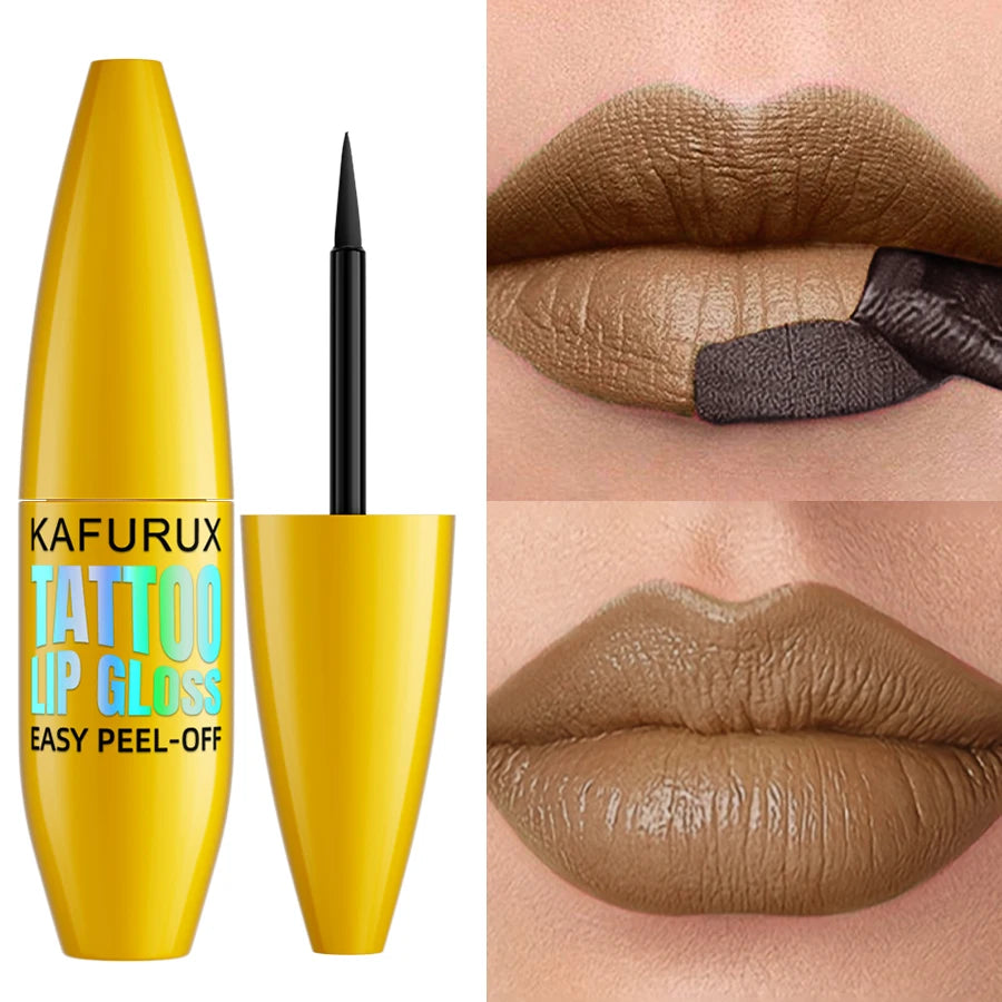 KAFURUX Peel Off Lip Stain – Waterproof Matte Lip Tint
