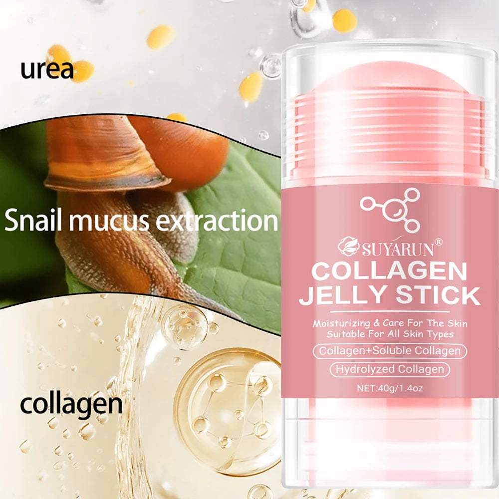 SUYARUN Collagen Jelly Neck Hand Foot Care Stick - Skin Tightening & Moisturizing Anti-Aging Elasticity Bar, New Beauty Tool. Oasis Select