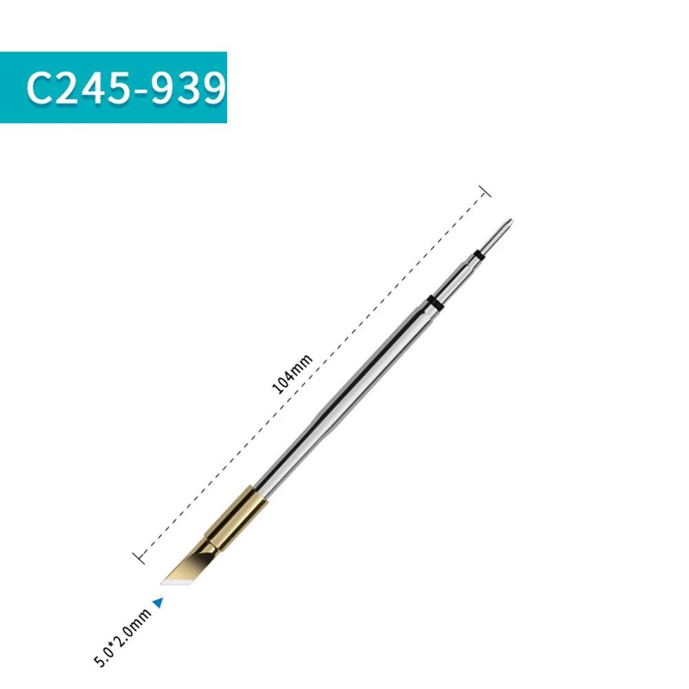 C245 Lead-Free Soldering Iron Tip Replacement for JBC Station Soldering Iron Tip Oasis Select C245-939