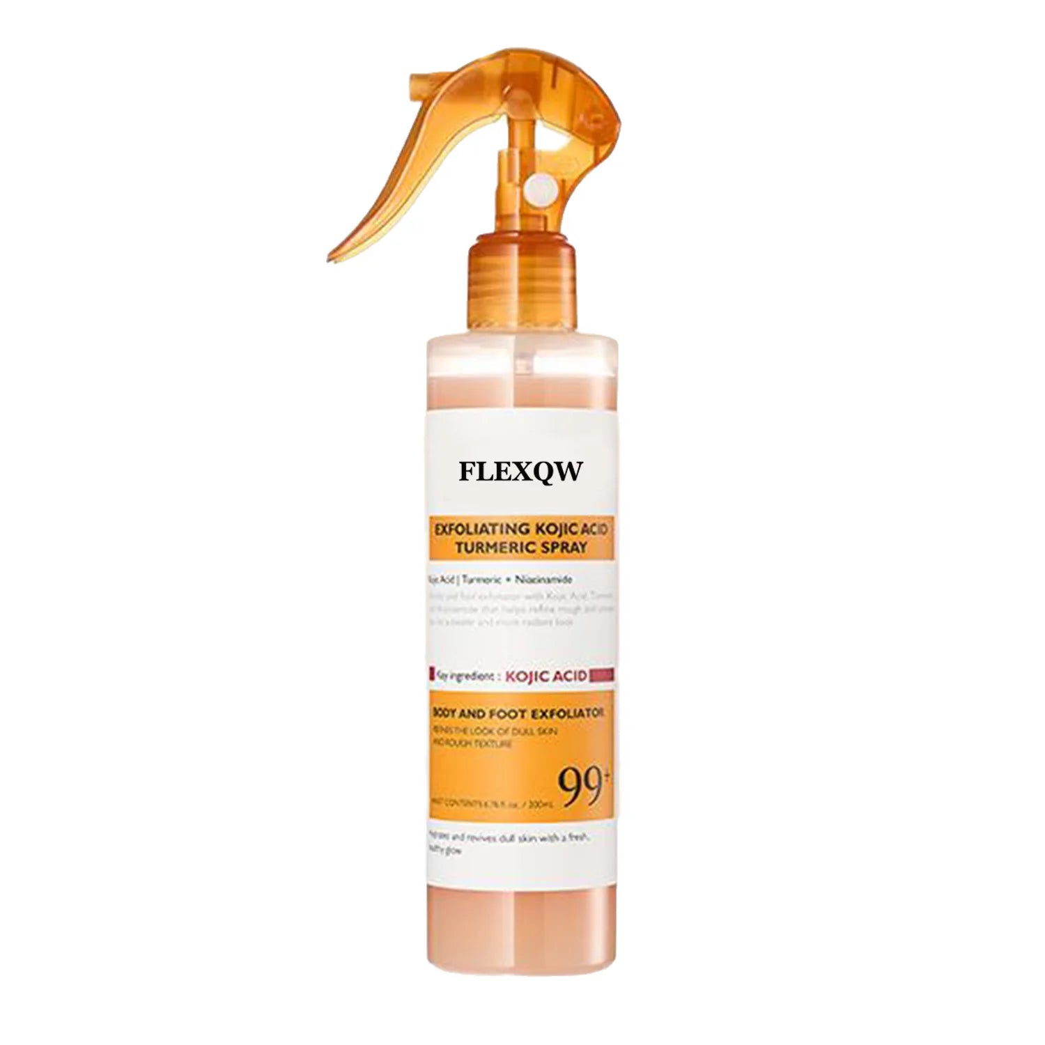 Peeling Shot Exfoliating Kojic Acid Turmeric Spray Cleansing Moisturizing Spray Gently Cleanses Body Skin Oasis Select 200ml