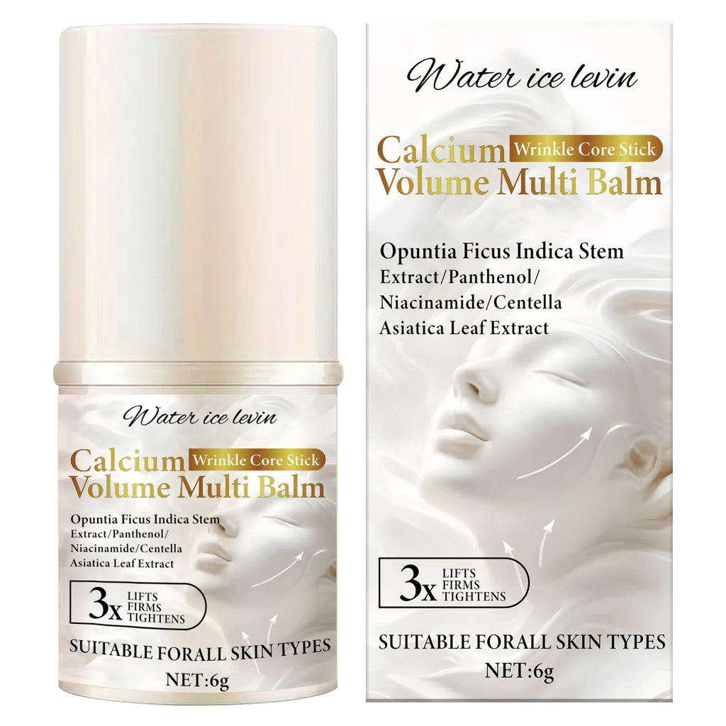 Bee Venom Neck & Facial Care Stick - Calcium Wrinkle Core & Volume Multi Balm with Collagen & Plant Extracts. Oasis Select WHITE 6g