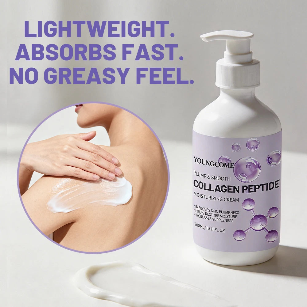 YOUNGCOME Collagen Peptide Body Cream – Deep Hydration 300ml