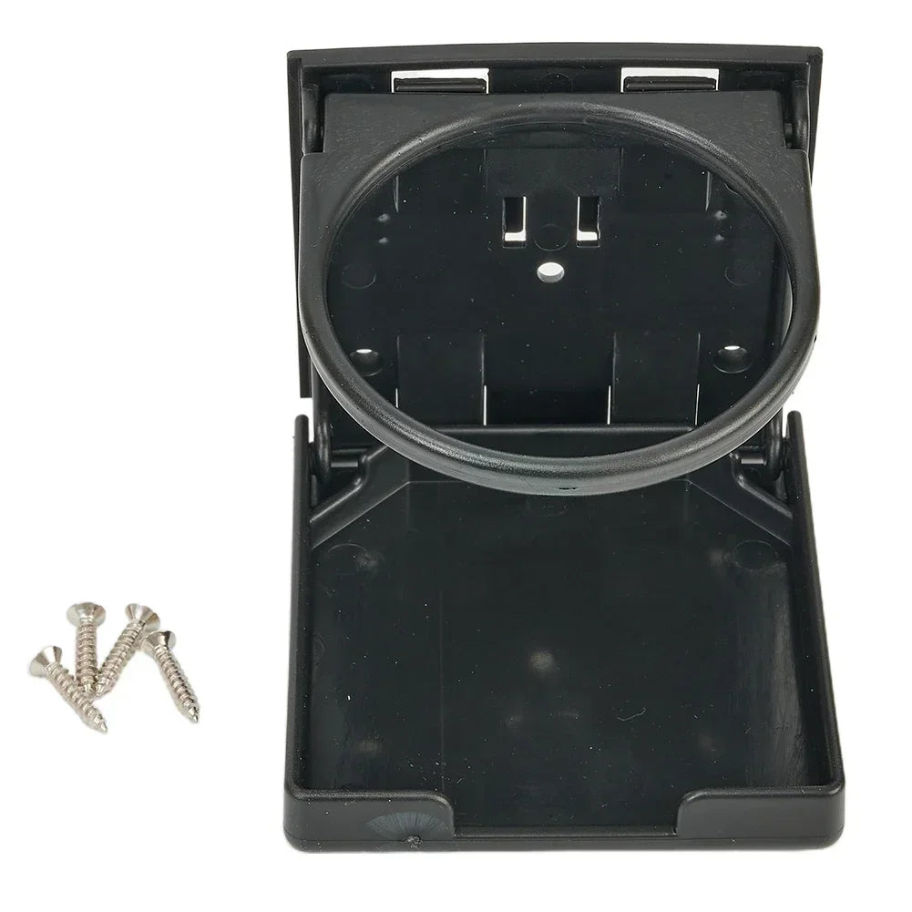 Accessories Drink Holders Cup Holder Waterproof Yacht 1PCS Black Car Plastic Portable RV Car Folding Cup Holder Oasis Select