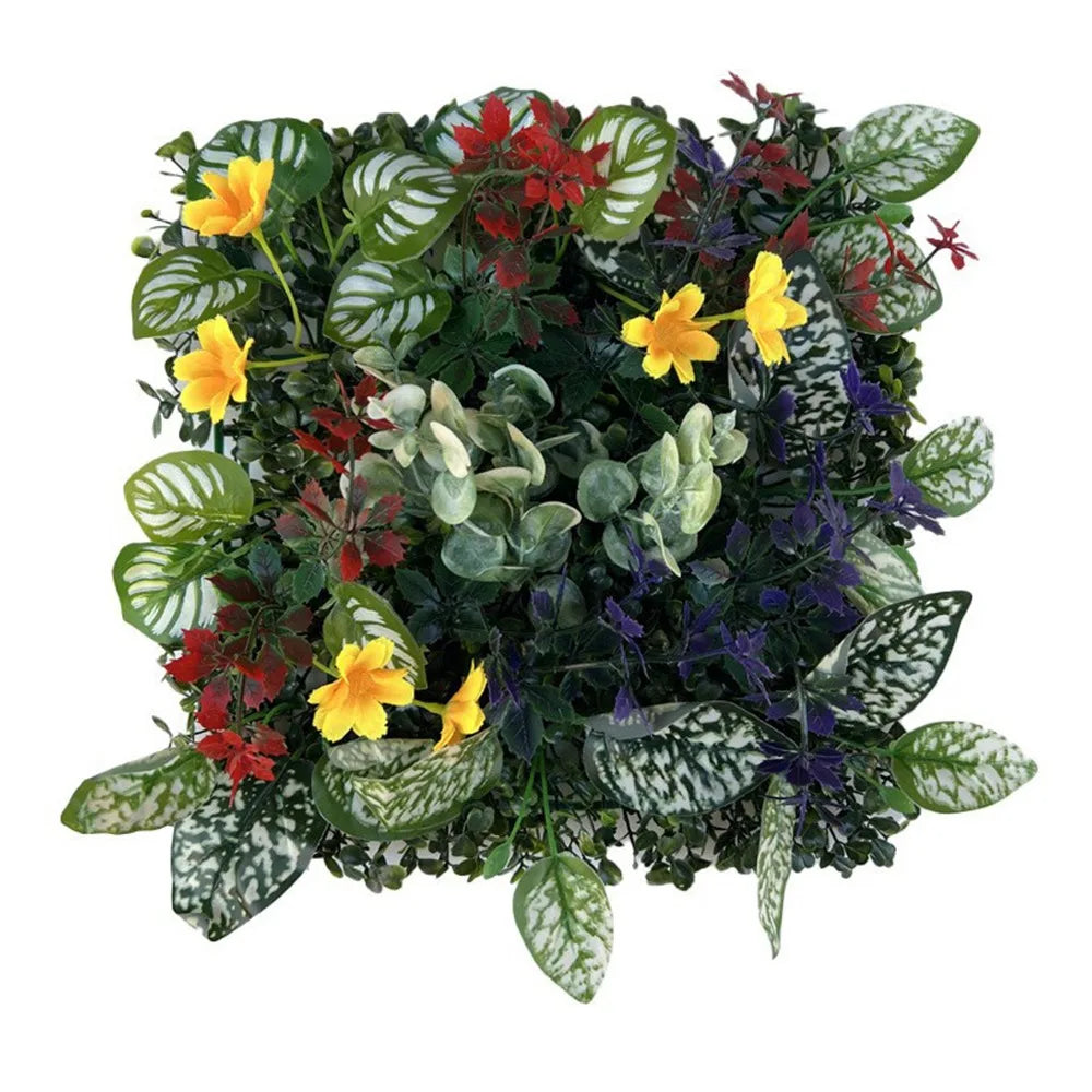 Artificial Plant Wall Panel 25x25cm | Faux Greenery Tile