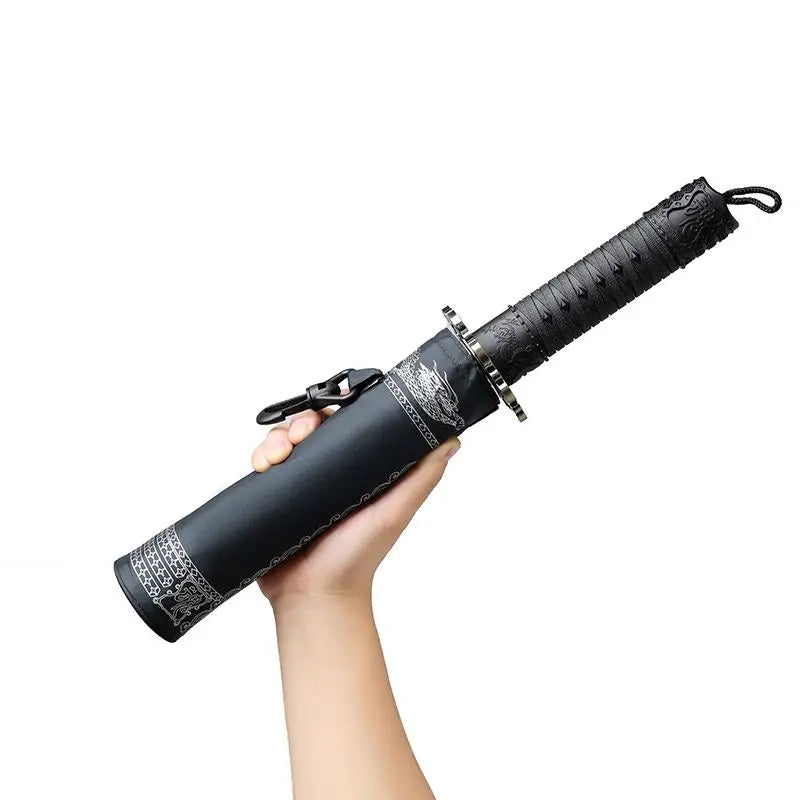 Fully Automatic 270T High Density Umbrella Cloth Samurai Umbrella Wind Resistant High Quality Folding Clear Umbrella Oasis Select